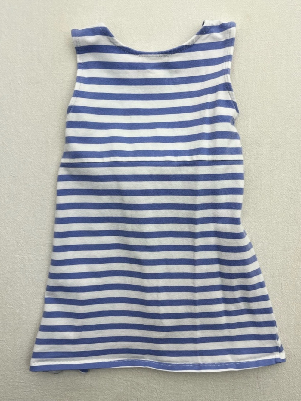 Kate Spade Toddler Blue White Stripe Bow Dress Skirt The Rules Girls Bloomers - Picture 3 of 8